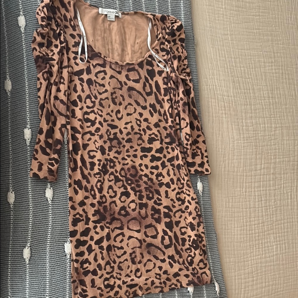 Leopard Print Dress